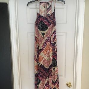 H & M long floral dress